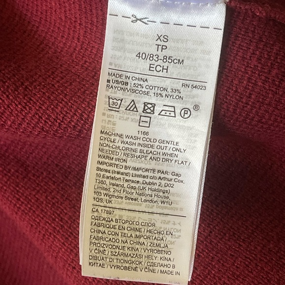 Banana Republic Cropped Heavy Thick Sweater Blazer Size: XS - Picture 12 of 13